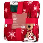 Ardesto Flannel Merry Deer Plaid 160*200cm