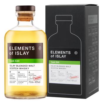 Виски Elements of Islay Cask Edit 40% 0,7л - купить, цены на - фото 1