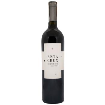Вино Alfa Crux Beta Crux Corte Uco II красное сухое 14,8% 0,75л