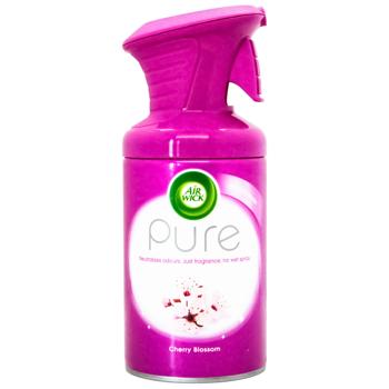 Air Wick Pure Cherry Blossom Aerosol Air Freshener 250ml