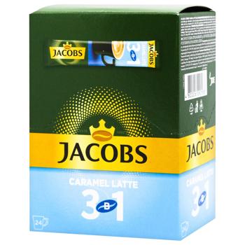 Напій кавовий Jacobs 3в1 Caramel Latte в стіках 12.3г - купити, ціни на NOVUS - фото 4