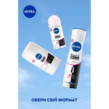 Nivea Black&White Invisible Clear Solid Antiperspirant 50ml - buy, prices for COSMOS - photo 8