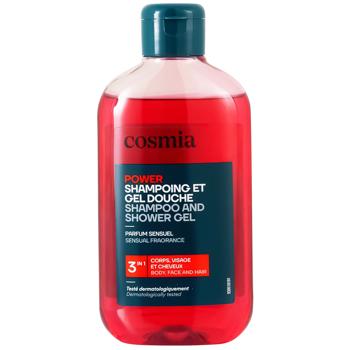 Cosmia Power Shampoo-Shower Gel for Men 3in1 250ml