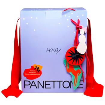 Панеттоне Honey Персик-маракуйя-молочний шоколад 1кг - купити, ціни на WINETIME - фото 2