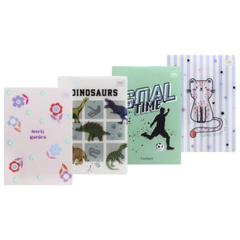 Зошит Interdruk Magic А5 32 аркуши в асортименті - купити, ціни на МегаМаркет - фото 1