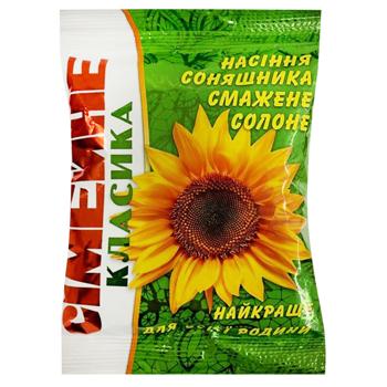 Насіння смажене солоне класичні Сімейні, 70 г - купити, ціни на Ідеал - фото 1