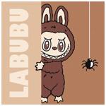 Картина по номерам Ideyka Прятки Лабубу 25х25см