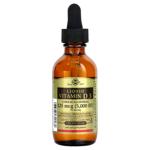 Вітамін D3, Liquid Vitamin D3, Solgar, 5000 МО, апельсин, (59 мл)