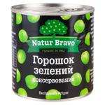 Горошок Natur Bravo зелений 425мл