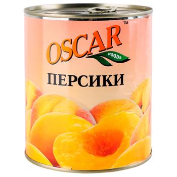 Персики Oscar половинки в легкому сиропі 850мл - купити, ціни на - фото 1