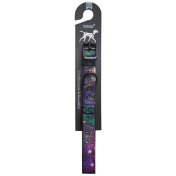 MasterZoo Nylon Adjustable Dog Collar 45cm/20mm Starry Sky - buy, prices for MasterZoo - photo 1