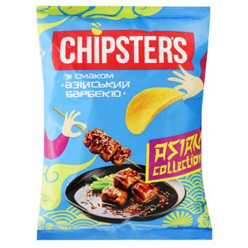 Chipster's Asian BBQ Potato Chips 100g - buy, prices for METRO - photo 1