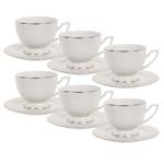 Набір чайний Lefard з золотом 12пр*220мл