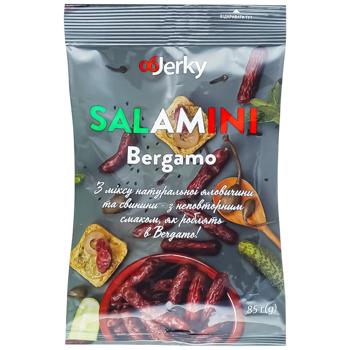 ObJerky Salamini Bergamo Raw-dried Sausages 85g