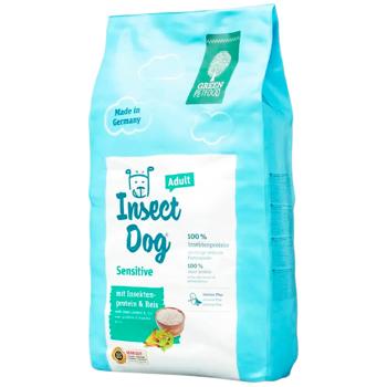 Сухий корм для собак Green Petfood InsectDog Adult Sensitive 10 кг - комахи та рис - купить, цены на MasterZoo - фото 1