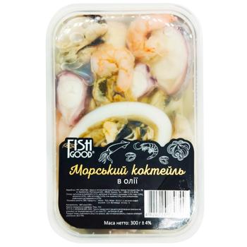 Fish Food Sea Cocktail in Oil 300g - buy, prices for Vostorg - photo 2