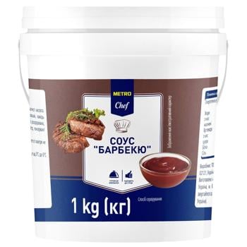 Metro Chef Barbecue Sauce 1kg - buy, prices for METRO - photo 1