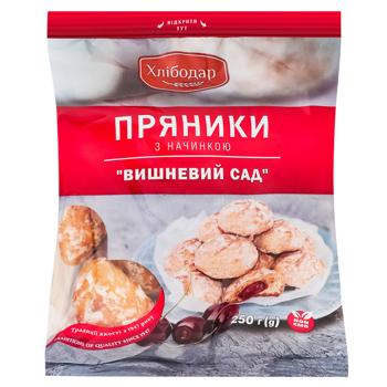Пряники Хлебодар Вишневый сад 250г