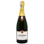 Шампанське Taittinger Brut Reserve біле брют +2 бокали 12,5% 0,75л