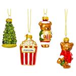 Подвеска Decoris Попкорн/Мишка/Елка 5х4х7см в ассортименте