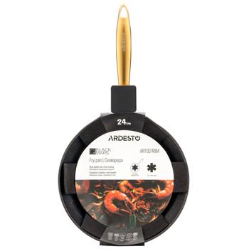 Ardesto Black Mars Sparkle Black Frying Pan 24cm - buy, prices for - photo 7
