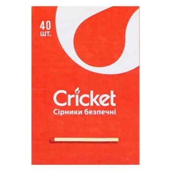 Спички Cricket 40шт - купить, цены на - фото 2