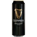 Пиво Guinness Draught темное 4,2% 0,44л