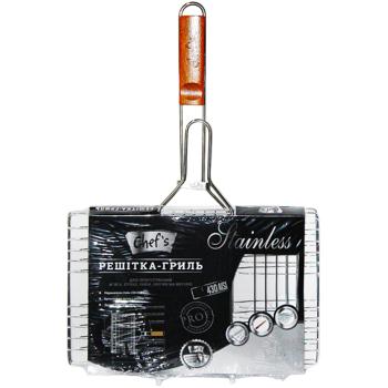 Решетка-гриль Chef's 50*34*22см - купить, цены на Auchan - фото 1
