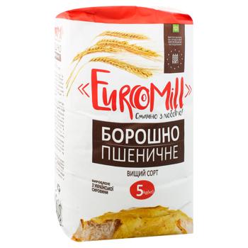 Мука EuroMill пшеничная 5кг - купить, цены на - фото 3