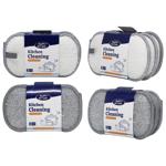 Губки кухонні 3шт бамбук 34841 E-129х95 И857