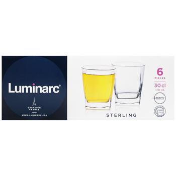 Набір склянок Luminarc Sterling 300мл 6шт - купити, ціни на - фото 3