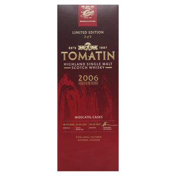 Віскі Tomatin Moscatel Casks 15 років 46% 0,7л - купити, ціни на - фото 5