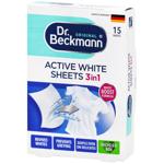 Dr. Beckmann Active White Color Renewal Washing Napkins 15pcs
