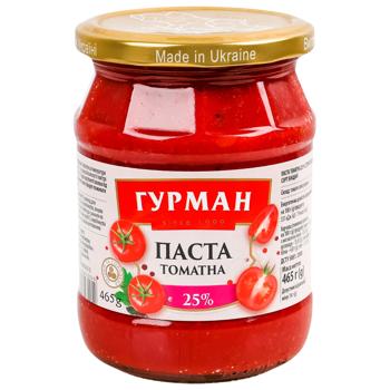 Паста томатна Гурман 25% 465г - купити, ціни на Торба - фото 1