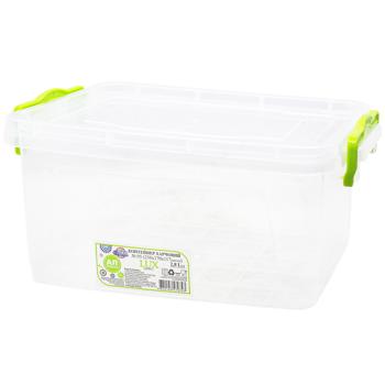 Al-Plastic Lux №05 Food Container with Lid 256x170x117mm 2.8l