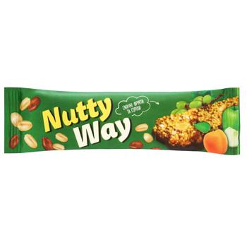 Vale Nutty Way Muesli-Nut Partially Glaze Bar with Fruit 40g - buy, prices for NOVUS - photo 1