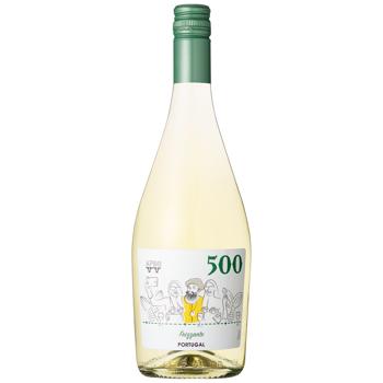 Вино ігристе 500 Frizzante біле брют 9,5% 0,75л - купити, ціни на Торба - фото 1