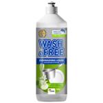 Засіб для миття посуду Wash&Free Зелене яблуко та едельвейс 500г