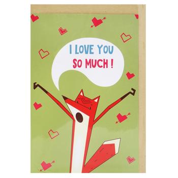 Открытка Kinza поздравительная - купить, цены на NOVUS - фото 1