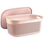 Ucsan Plastik Drop Rectangular Basket with Lid 9l