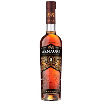 Aznauri 5 Years Сognac of Ukraine 40% 0.35l - buy, prices for Chudo Market - photo 2