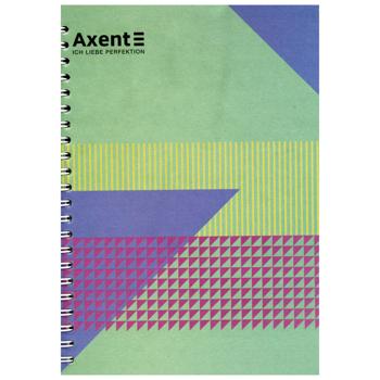 Axent A5 Checkered Notebook on Spiral with Hard Cover 96 Sheets - buy, prices for Ideal - photo 5
