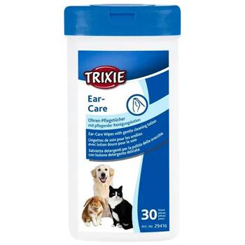 Серветки для догляду за вухами Trixie 30 шт. - купить, цены на MasterZoo - фото 1