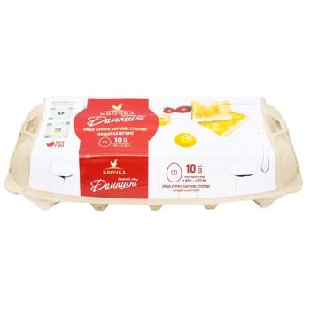 Kvochka Homemade Chicken Eggs C0 10pcs - buy, prices for COSMOS - photo 3