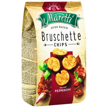 Maretti Salami Pepperoni Flavour Bruschette Chips 70g - buy, prices for METRO - photo 2