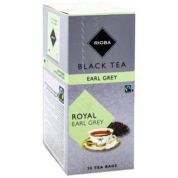 Чай чорний Rioba Royal Earl Grey 1,5г*25шт - купити, ціни на - фото 3