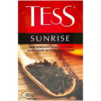 Tess Sunrise Black Tea 80г - buy, prices for COSMOS - photo 2