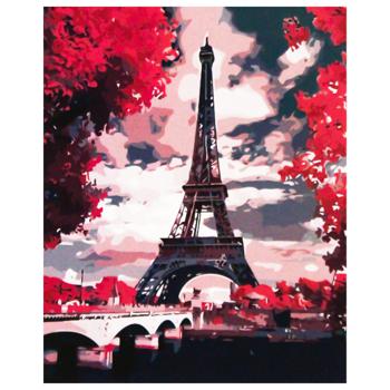 ZiBi Art Line Spring in Paris Picture by Numbers 40x50cm - buy, prices for ULTRAMARKET - photo 1