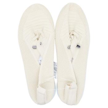 Балетки Зед жіночі текстильні зі шнурівкою р.36 - купити, ціни на ЕКО Маркет - фото 1