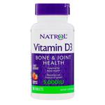 Natrol Strawberry Flavored Vitamin D3 5000 IU 90 tablets